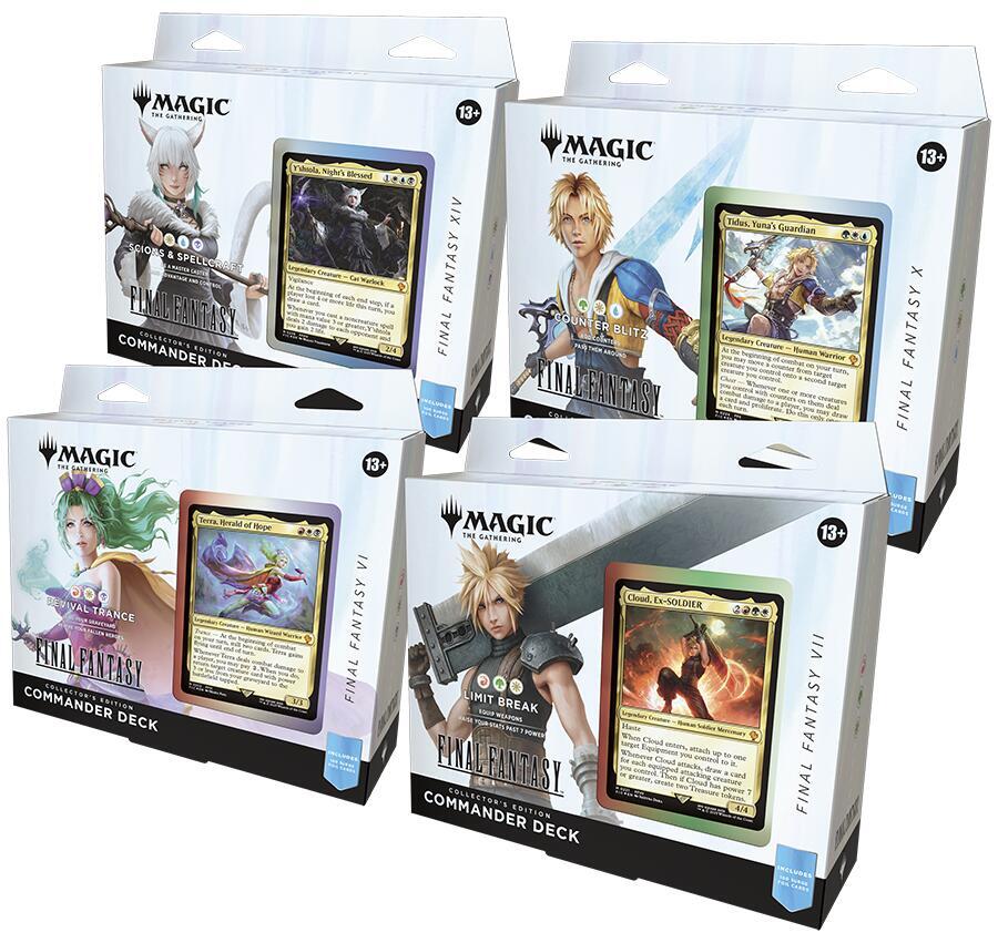 Magic: The Gathering Cards Universes Beyond: FINAL FANTASY - Commander Deck Display (Collector's Edition)
